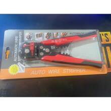 Professional Electrician's Automatic Wire Stripper - Multi-Function, 24-10AWG Range, Quick Peel & Cut Cable Crimping Tool With Non-Slip Grip For Home Improvement, Appliance Repair & Auto Maintenance, Electrician's, Manual Tools