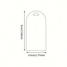 20pcs Acrylic Blank Name Tags For Wedding Venue Cards, DIY Hanging Seat Cards, Wedding Decor - No Ribbon - View 4