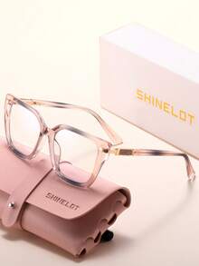 SHINELOT 女士大框时尚日常佩戴眼镜 - A - 查看 4