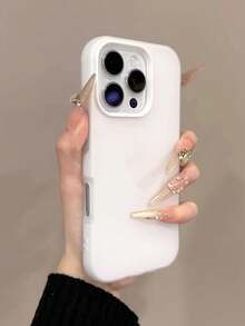 高级极简哑光白色手机壳适用于 17 Pro Max/17 Pro/17 Air/17/16 Pro Max/16/16 Pro/16 Plus/15/15 Pro Max/15 Pro/15 Plus/11/12/13/14 Pro Max/11 Pro/11 Pro Max/12 Pro/12 Pro Max/13 Pro/13 Pro Max/7 Plus/14 Pro/14 Pro Max/14 Plus，软壳，极简主义，创意