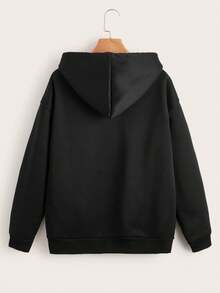 Women Sweatshirts - Black - View 2