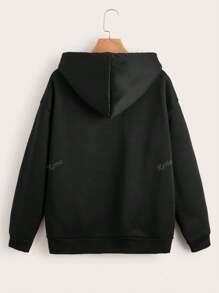 INAWLY Sudadera con cremallera y bolsillo delantero con cordón, tops de manga larga