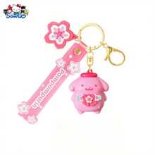 Sanrio Cartoon Cherry Keychain Key Ring Bag Charm