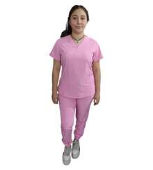 SLIM JOGGER CONJUNTO MEDICO - Rosa Pálido - Ver 2