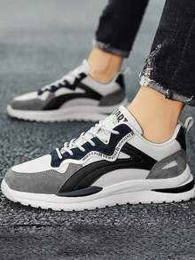 Men Sneakers - Black and White - View 3