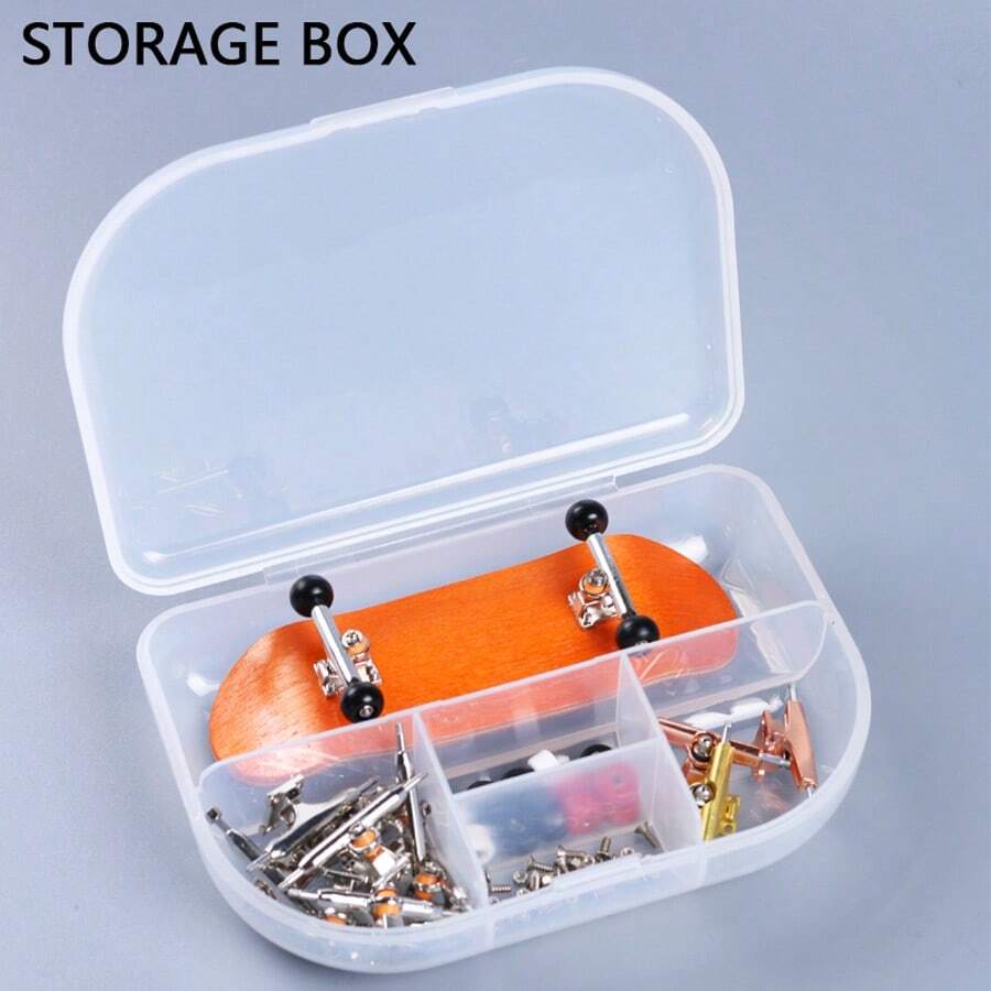 Professional Finger Skateboard Carrying Case, Large Capacity, Convenient & Lightweight Design - Multicolor - View 1