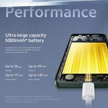 Xiaomi Mi POCO C61 Versión Global Smartphone con pantalla suave de 6.71" y 90Hz, diseño refinado y elegante, sistema de cámara dual IA de 8MP, batería masiva de 5000mAh (típica), desbloqueo  por huella dactilar y reconocimiento facial, procesador MediaTek Helio G36 de 12nm con 8 núcleos de hasta 2.2GHz, soporta almacenamiento ampliable, carga de 10W, Bluetooth 5.4, Android 14 y soporta Dual 4G