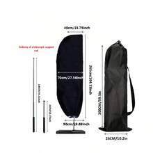 3 件套伞套、香蕉伞、罗马伞和直柄伞防尘罩、带伸缩杆的太阳伞保护罩、户外庭院花园沙滩伞收纳袋