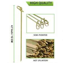 Juego de 200/100/50/10 piezas de pinchos creativos con diseño de frutas, palitos de bambú, cactus y corazones/bolas de cristal, pinchos decorativos elegantes para pasteles, aperitivos, frutas, adecuados para diversos eventos y fiestas