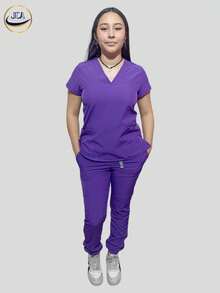 Scrub Sets - Violet Purple - View 2