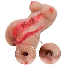Schweres, weiches männliches Masturbator-Tasse-Sexspielzeug für Männer, realistisch vaginale Taschenmöse, künstlicher After-Analstöpsel, sexy Puppe zur Penisanregung, Sexspielzeuge für Erwachsene