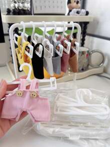 1-21pcs BJD Drying Rack, Summer Clothes Storage Clothes Hanger, Shoe Storage Rack, Accessory Storage Drying RackMultifunctional Storage Rack, Which Can Be Used For Beauty Egg Drying Rack, Kitchen Supplies Storage Rack, Grain Storage Box, Multi-Purpose Storage Rack