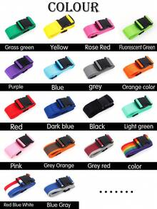 Customizable Luggage Strap, Personalized Travel Strap, Password-Free Luggage Belt, Travel Gift, Family Gift, Father's Day Gift, Business Gift