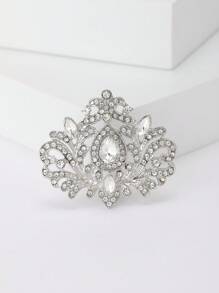 1 broche de strass para noivas, broches de casamento para mulheres, para bolsa, suéter, casaco, chapéu, sapatos, vestido, terno, temporada de casamento