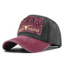 1pc Men's Texas Letter Embroidered Baseball Cap