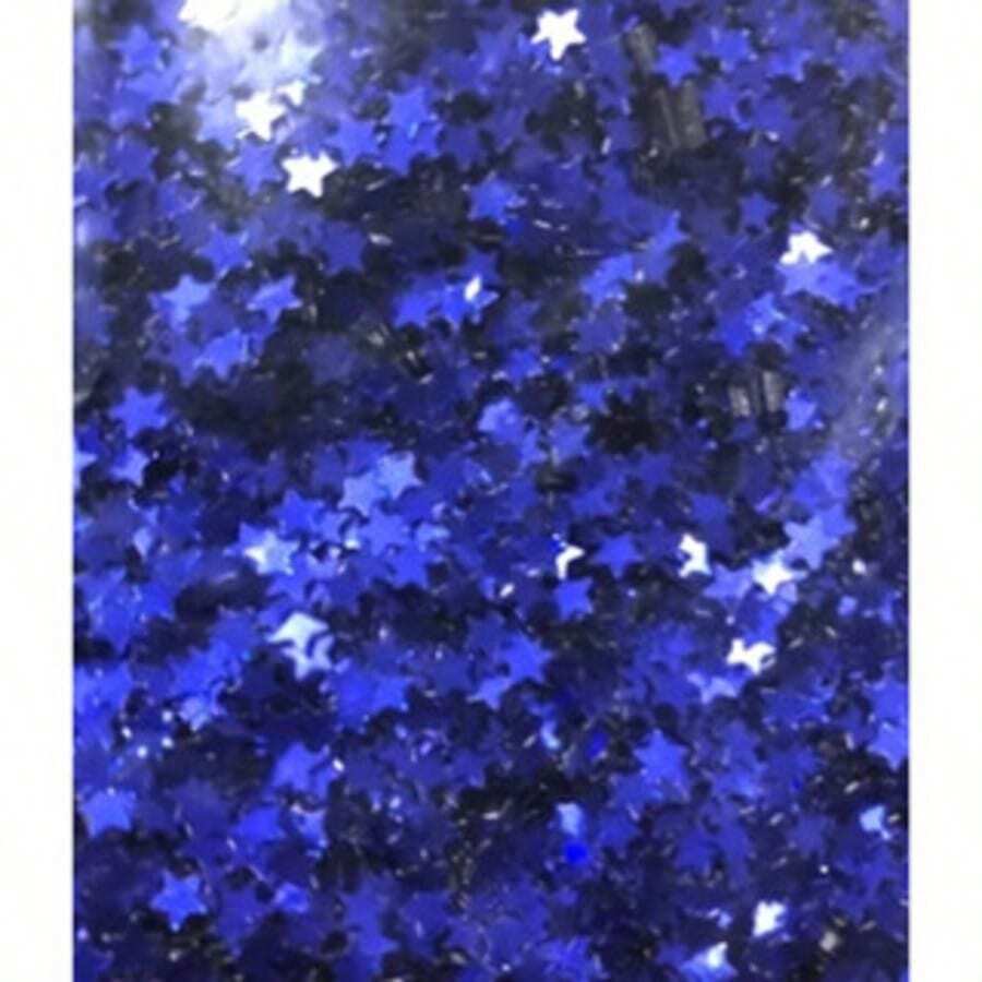 Mini Star Sequins - 03 Mm (PACK Of 20 Grams) - bic azul - View 1