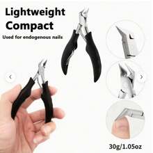 Ultra-Sharp Precision Nail Clipper - Perfect For Ingrown And Thick Nails, Ideal Choice For Home Manicure And Pedicure