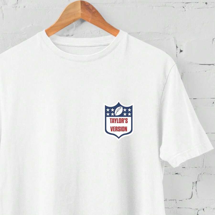 Camiseta Swift Taylor 1989 (Taylor's Version) [Unissex] - Branco - Visão 1