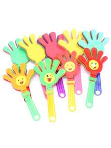 1/5/10pcs Colorful Clapping Hand Noise Maker, Game Cheering Supplies, Noisemaker Toys