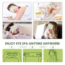 paquete surtido de 10/20/30 piezas - Máscara de vapor para ojos que alivia la fatiga ocular y mejora la calidad del sueño, máscaras de sueño autocalentables. Máscaras de compresión cálida desechables para el cuidado de los ojos, calmantes, eliminan las ojeras. Control de temperatura constante, compresión cálida ultra duradera para uso en la oficina