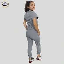 Scrub Sets - Light Grey - View 1