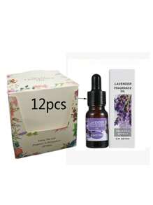 12pcs/4pcs Essential Oil Set, 12 Types Of 10ml Water-Soluble Aromatherapy Essential Oils, Suitable For Humidifier, Diffuser, Diffuser Stone, Car Fragrance, Bedroom, Living Room, Kitchen, Bathroom, Hotel