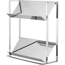 香料架 SY350019 雪松 宽33.5厘米 深12厘米 高34厘米 可使用洗碗机清洗 日本制造 燕三条 调味料架 炉灶侧 不锈钢 厨房收纳架 收纳架 收纳架 - 写真の通り - チェックする 2