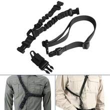 Correa Elástica Para Rifle De Un Solo Punto, Correa Militar - Negro - Ver 3