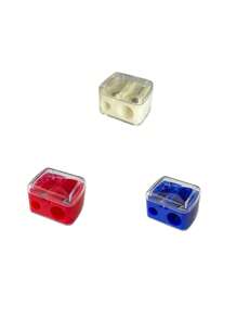 8/4/2pcs Makeup Pencil Sharpener, Lip Liner Pencil Sharpener, Eyebrow Pencil, Eyeliner Pencil Makeup Tool Sharpener, Eyeliner Pencil Sharpener, Double Hole Design, Excellent Material,Big & Small Hole Design, Easy To Use,Portable, Wide Application, Suitable For Beauty Salons, Nail Salons