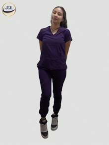 Scrub Sets - Purple - View 2