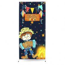 Roman Side Panel Easy To Wear 0.90m X 2.20m June Festival - PLFJN0003 - View 1