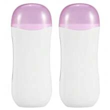 Máquina de depilación corporal con rodillo calentador de cera de doble cartucho