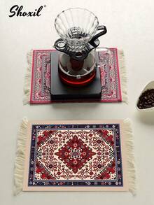 shoxil 1 件咖啡杯垫、咖啡垫、咖啡垫、饮料杯垫、桌垫、鼠标垫、防滑耐热吸水垫、咖啡角垫，适合放在杯子/马克杯/玻璃杯/咖啡机/咖啡机/咖啡壶/咖啡配件下 - 咖啡墊 - 查看 6