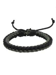 1pc Handmade Woven Paracord Bracelet, Camouflage Pattern, Fashionable Outdoor Wrist Band For Men & Women, Suitable For Daily Wear And Gift
