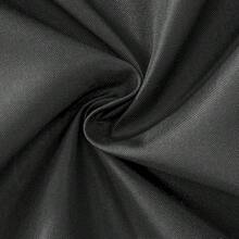 New N&Y HOME Fabric Shower Curtain Or Liner With Magnets Dark Charcoal Grey - Hotel Quality, Machine Washable, Water Repellent - Graphite Gray, 72x72 - 石墨灰 72 英吋寬 x 72 英吋長(1 包) - 查看 5