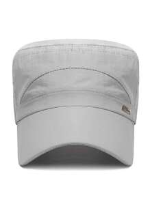 1 sztuka letniej oddychającej czapki z siateczki, koreański regulowany płaski kapelusz przeciwsłoneczny, lekka czapka baseballowa z ochroną UV na zewnątrz, czapka cargo, oddychająca i szybkoschnąca czapka sportowa na świeżym powietrzu, do biegania, jazdy na rowerze i wędrówek