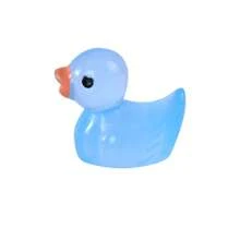 10/30/50pcs DIY Mini Yellow Duck, Glowing Mini Resin Yellow Duck, Mini Toy, Glowing Small Animal In The Dark, Suitable For Holiday Gifts, Sock Gifts, Party Gifts, Prank Games, Landscape Gardens