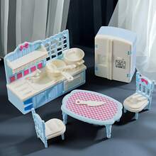 Accesorios en miniatura para casa de muñecas, set de muebles para casa de muñecas de múltiples piezas, regalos pequeños multiescenario, regalo DIY para niños y niñas, juguetes de casita, regalos de cumpleaños - forma - Ver 5