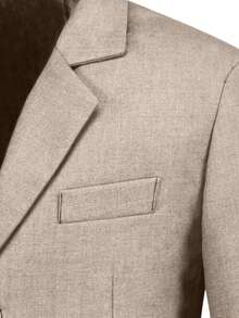 Boys Suits 4-Pieces Suit Set Toddler Tuxedos Dresswear Ring Bearer Outfit Wedding Blazer Vest Pants Tie Formal Suits For Kids Champagne Size 3-10Y - Rượu sâm banh - Xem 7