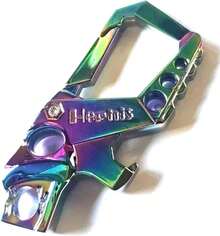 Hephis Heavy Duty Key Chain Bottle Opener,Carabiner Car Key Chains For Men And Women - Multicolor - View 1