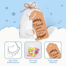 10 Stücke Silber Tatzen-Schlüsselanhänger/Schlüsselringe mit Kordelzugbeutel, Karten & Seilen, geeignet für Hochzeit, Brautparty, Geburtstags-Party Geschenke, Dekoration, Gedenken, Gastgeschenke, Valentinstag, Küchen- & Bar-Zubehör