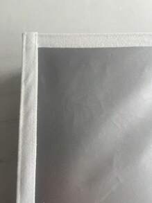 Cortinas opacas plateadas, aislantes del calor, autoadhesivas, de doble cara, para dormitorio, dormitorio universitario, viajes