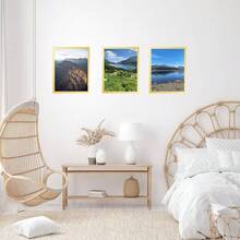 New 14x19 Picture Frame Gold For Poster Photo Picture, Horizontal And Vertical Formats For Wall Hanging, 14 X 19 Wall Gallery Poster Photo Frame  Shatter Ristant Plexiglass,Gold - Gold 14x19 inch - View 7