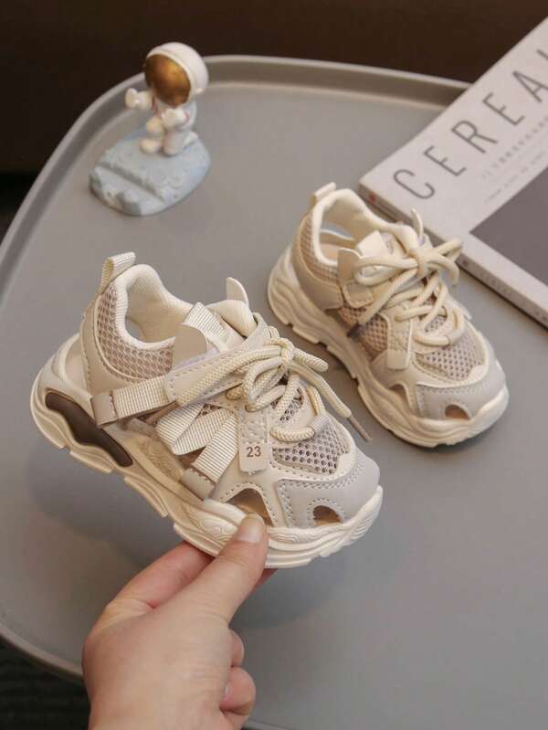 1 Pair Kids Breathable Mesh Sports Sandals, Fashionable Appearance, Versatile With Various Children's Outfits, Suitable For Daily Wear, Campus Activities, And Outdoor Sports