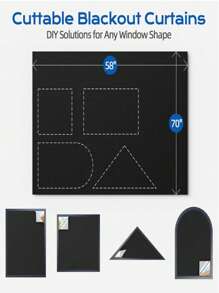 1 szt. Można przyciąć według własnego rozmiaru, tymczasowe rolety, nowe rolety 100%, rolety anty-UV, rolety przeciwsłoneczne na okna, rolety z pełną deską zacieniającą, przenośna tkanina zacieniająca, odpowiednia do sypialni, okna samochodu, rolety, prosta instalacja, zasłona, salon, kuchnia, dekoracja, dekoracja domu, salon, kuchnia, dekoracja, salon, dekoracja, dekoracja pokoju, zasłona, sypialnia