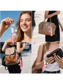 2 BUCĂȚI/SET Breloc Suport pentru Luciu de Buze pentru Vară, Balsam de Buze din Silicon Flexibil, Manșon pentru Breloc pentru Capac 0,55-0,7 in, Accesorii Portabile pentru Geantă, Brelocuri pentru Retușuri în Deplasare, Rechizite Școlare, Înapoi la Școală