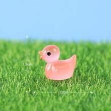 10/30/50pcs DIY Mini Yellow Duck, Glowing Mini Resin Yellow Duck, Mini Toy, Glowing Small Animal In The Dark, Suitable For Holiday Gifts, Sock Gifts, Party Gifts, Prank Games, Landscape Gardens