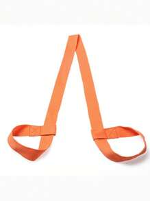 1pc 150*3.8cm Yoga Mat Strap, Available In Pink, Burgundy, Black, Orange, Army Green, Dark Purple, Adjustable Strap, Sports Mat Storage, Colorful Binding Strap, Storage Strap, Rope Yoga Stretching Strap, Portable Yoga Shoulder Strap, Fitness Workout, Shaping, Holiday Gift