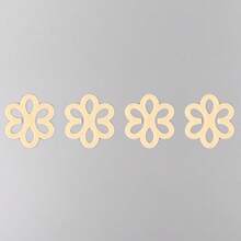 Flower Shaped Bra Strap Clips, Non-Slip Bra Strap Clips, Criss-Cross Bra Strap Clips, Invisible Bra Accessories - Multicolor - View 22