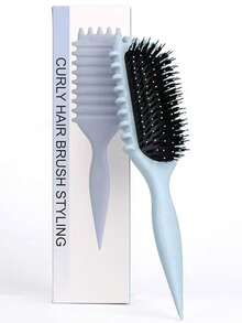 全新升级卷发定型刷，卷发刷采用特殊设计，卷发定型造型刷特别适合卷发，卷发定型刷 - 尼龙卷发造型刷，塑造和定型卷发，减少拉扯和分离，适合女性和男性 - 彩色 - 查看 11